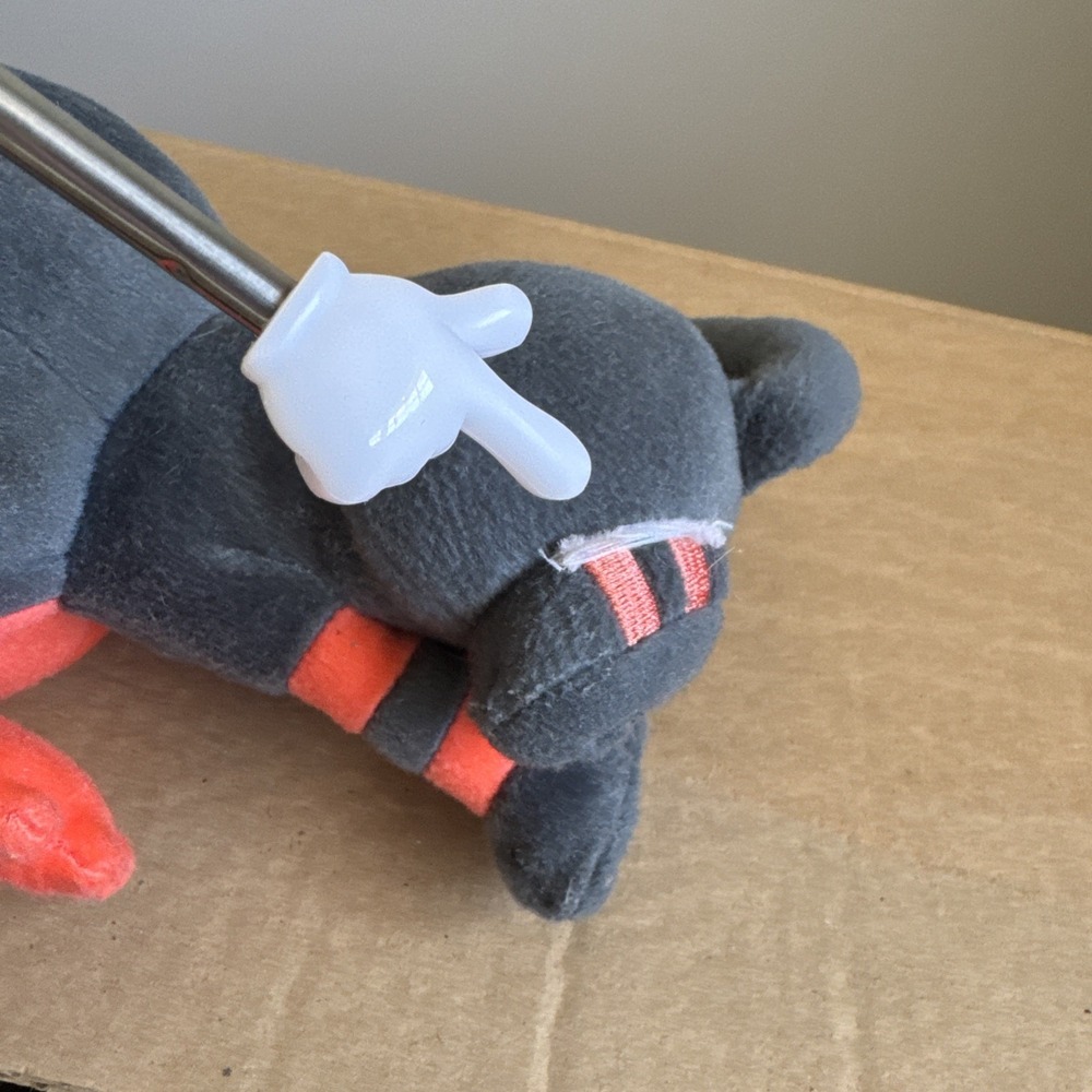 Pokemon Litten 8 in Stuffed Plush Doll FLAW: Tag Removed - Picture 6 of 13